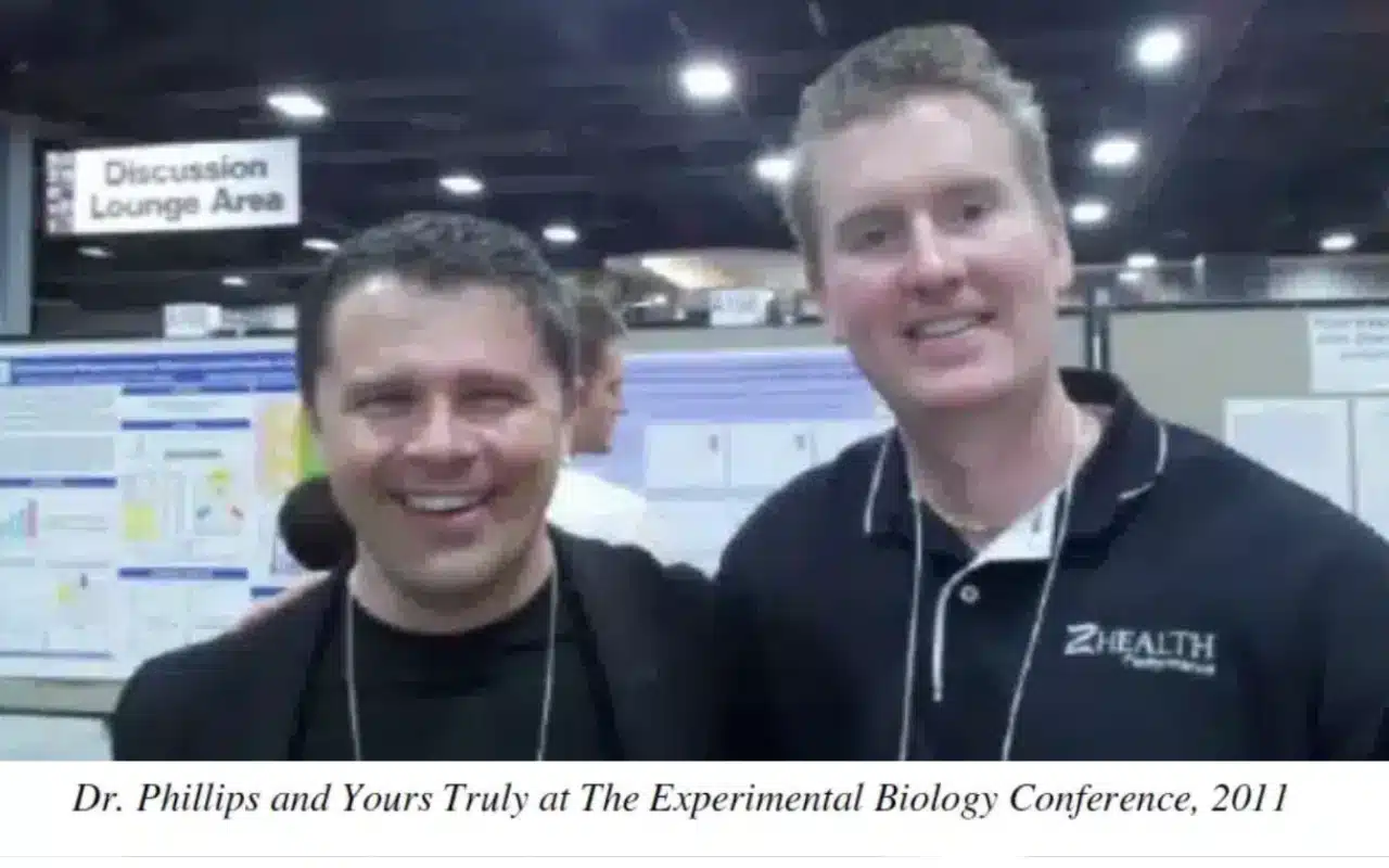 Dr. Phillips and Yours Truly at The Experimental Biology Conference 2011 Dr. Phillips and Yours Truly at The Experimental Biology Conference 2011