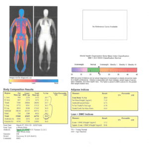 dexa scan lessons to leanness