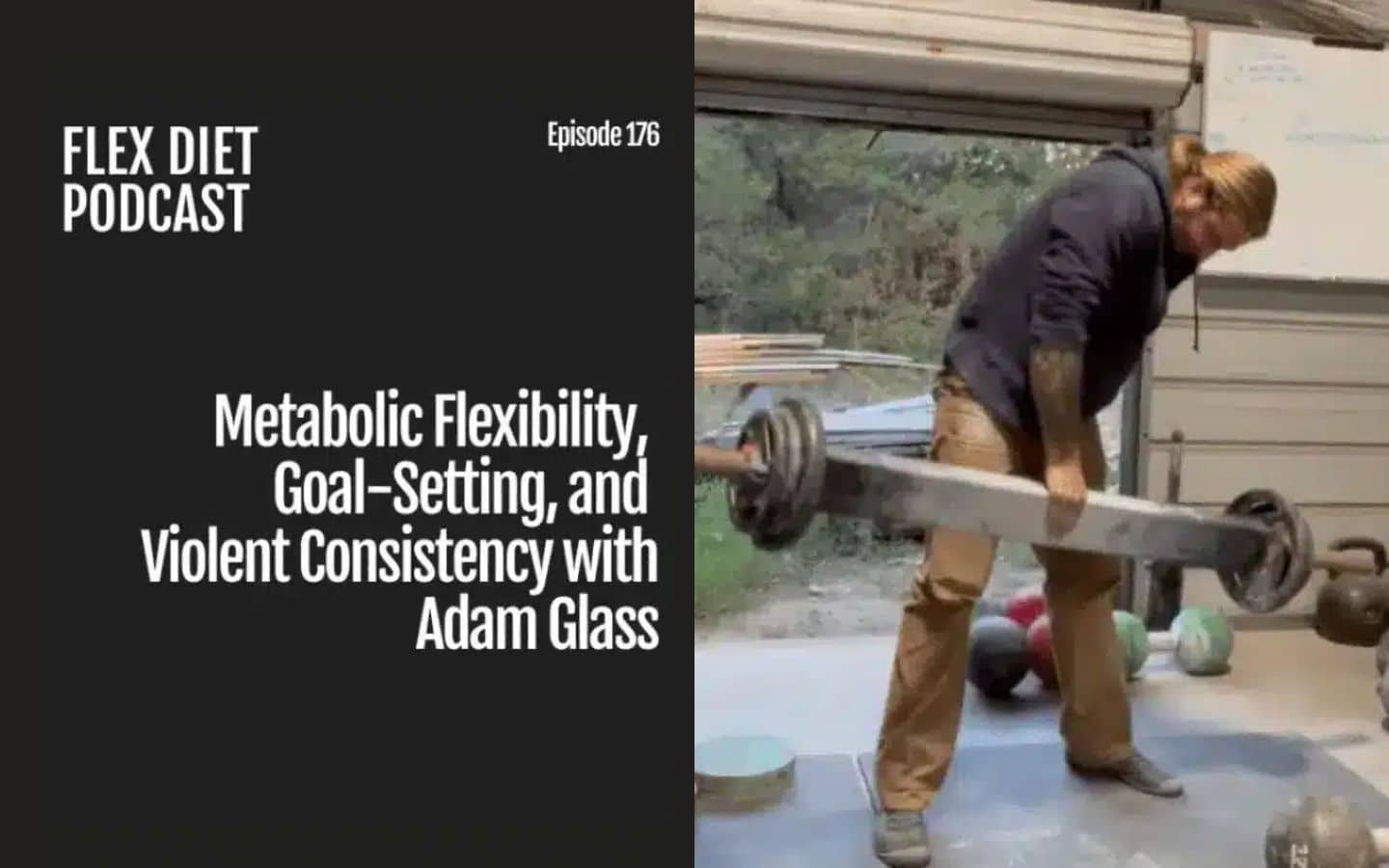 Metabolic Flexibility, Goal-Setting, and Violent Consistency with Adam Glass