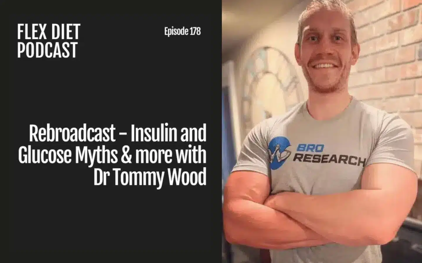 Rebroadcast – Insulin and Glucose Myths & more with Dr Tommy Wood