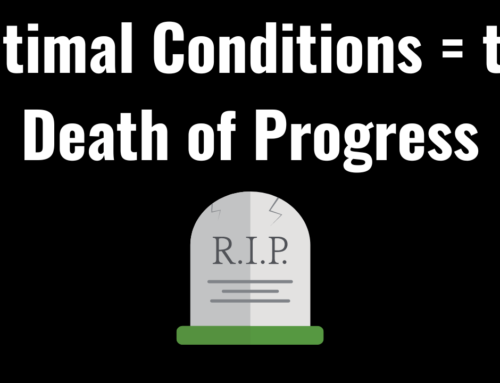 Optimal Conditions = the Death of Progress