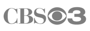 CBS 3 Gray Logo on Transparent Background Gray CBS 3 logo with transparent background