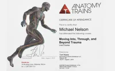 Anatomy Trains Course “Moving Through Trauma” with Tom Myers July 2019: Notes from Mike T Nelson