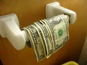Flushing Money Down the Drain