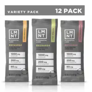 LMNT Recharge Electrolyte Drink Mix Variety Pack – 12 Pack