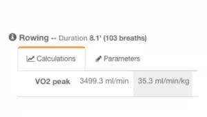 Rowing duration