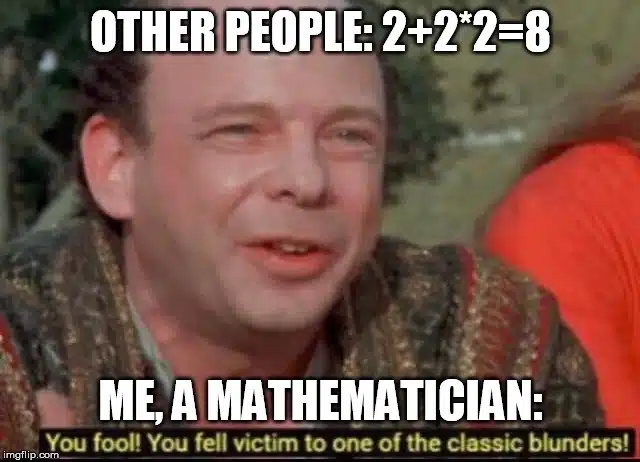 The Classic Math Blunder