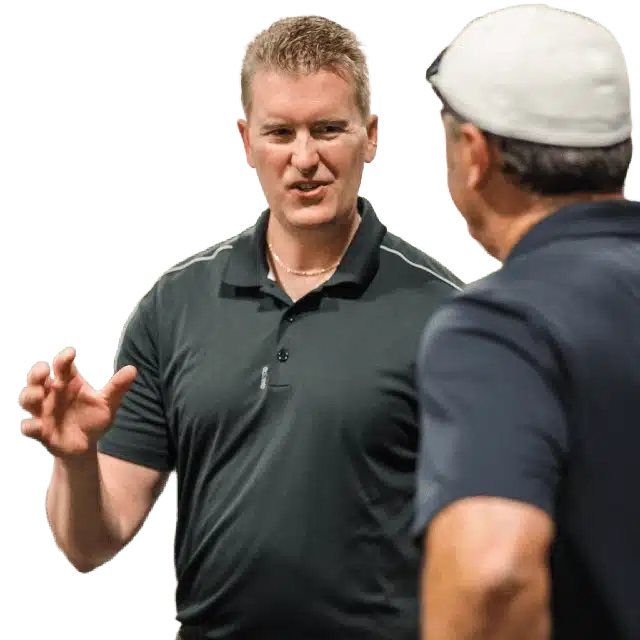 Dr Mike T Nelson Explaining to a Client
