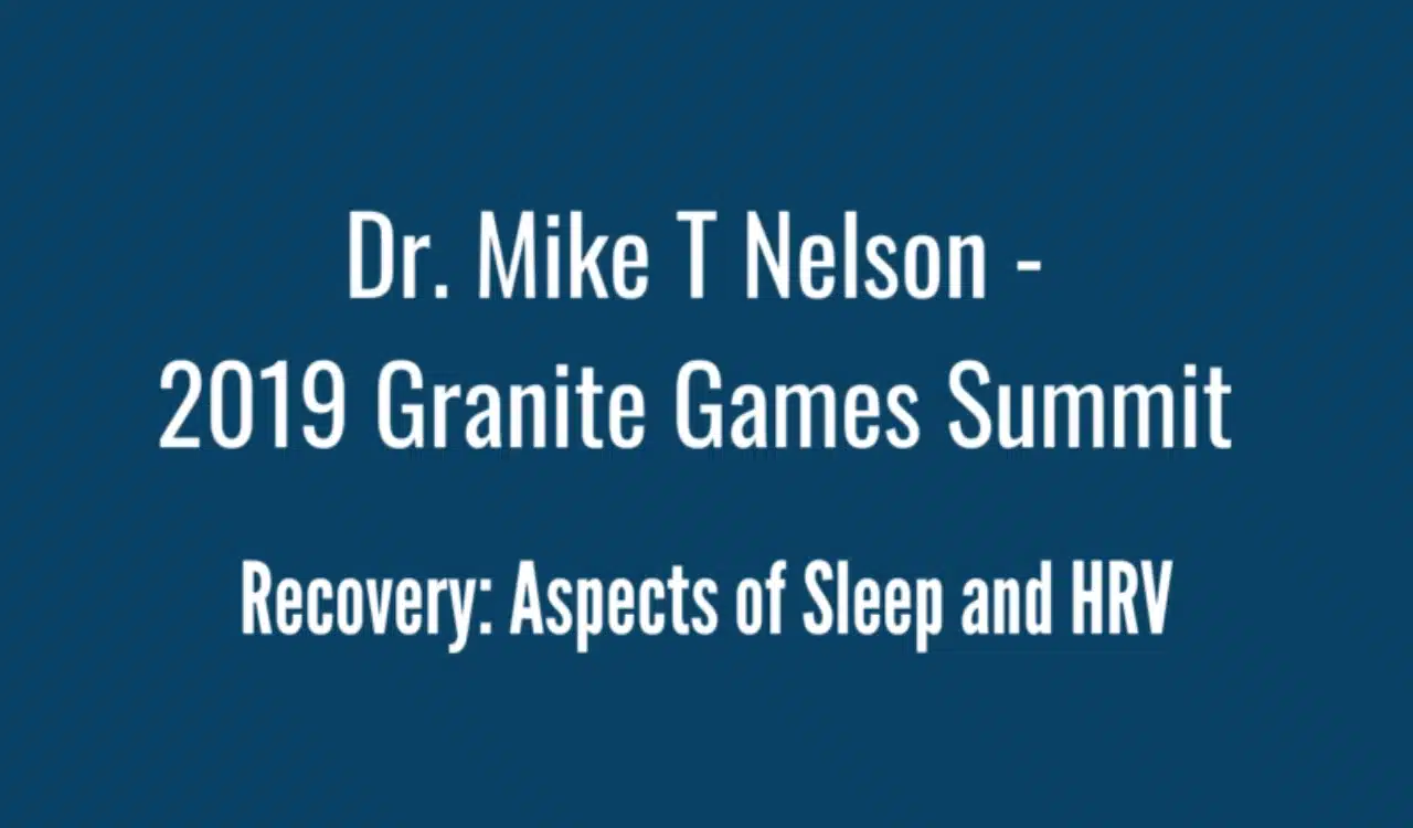 Dr. Mike T Nelson for the 2019 Granite Games Summit Dr. Mike T Nelson for the 2019 Granite Games Summit