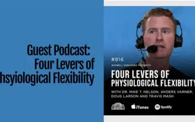 Guest Podcast: Four Levers of Phsyiological Flexibility