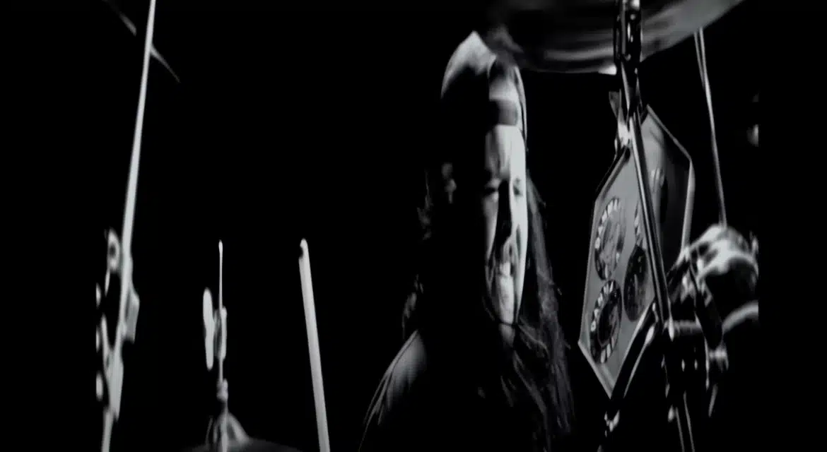 Intensity Behind the Kit Drummer in Action