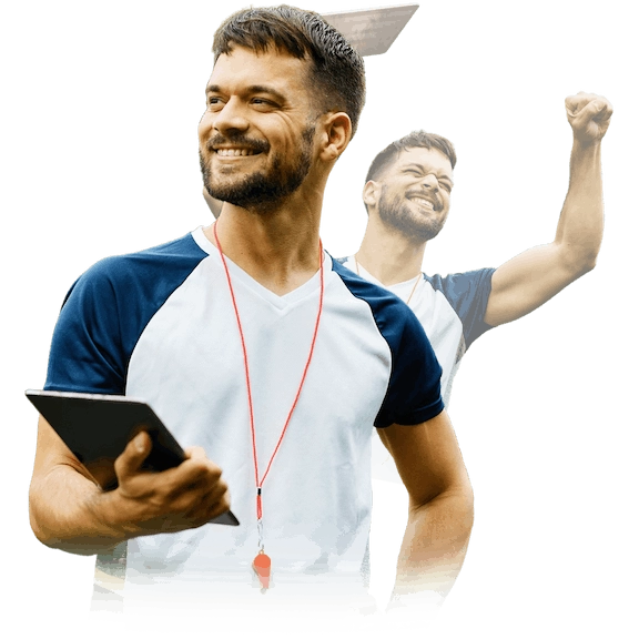 Testimonial Male Sports Coach