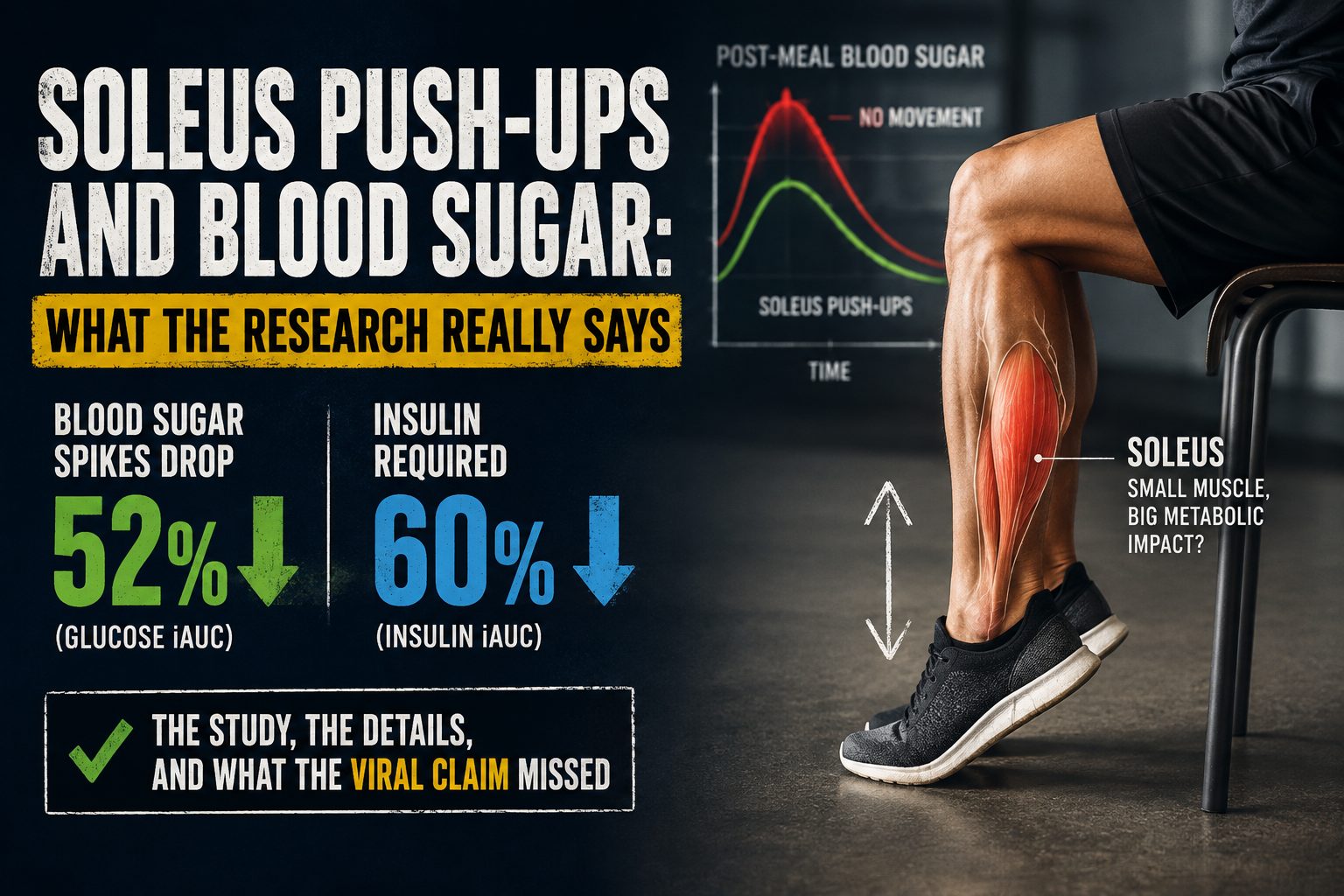 Soleus pushups feature optimized